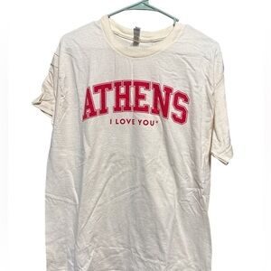 Athens, Georgia Graphic Tee “I Love You”